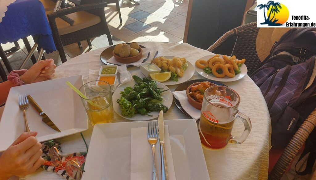 Die besten Strände von Costa Adeje - Ein Paradies für Urlauber 10 Essen in Costa Adeje am Strand. Eingedeckter Tisch beim Urlaub machen in Costa Adeje
